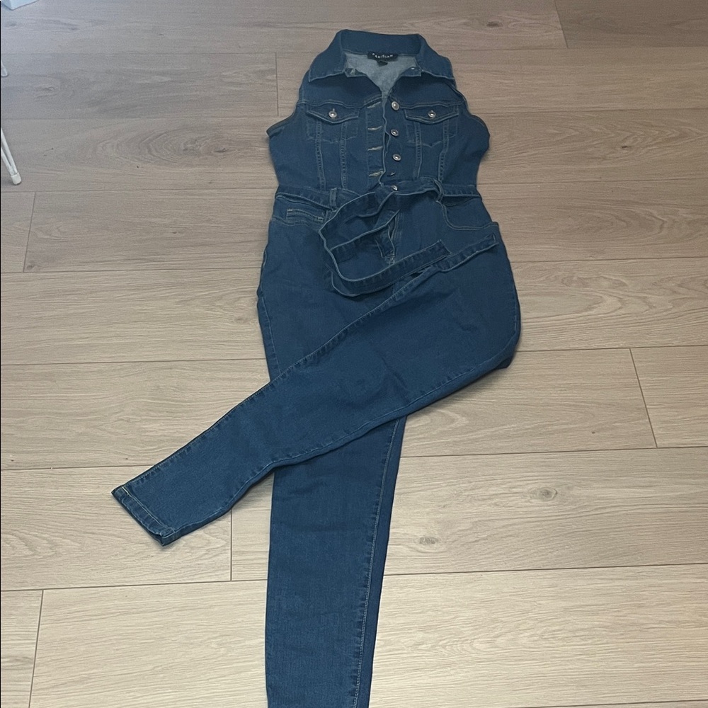 Women's Denim Jumpsuit